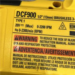 AS-IS DEWALT 20V MAX Lithium-Ion Cordless 1/2 in. Impact Wrench Kit