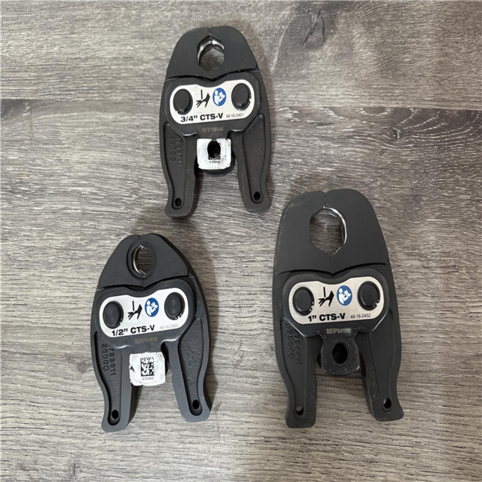 California AS-IS Milwakee M12 Force Logic Press Tool Kit  Includes (2) Batteries  Charger & Hard Case