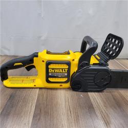 AS-IS DEWALT  FLEXVOLT 60V MAX 16in. Brushless Cordless Battery Powered Chainsaw Kit with (1) FLEXVOLT 2 Ah Battery & Charger