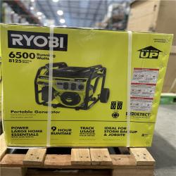 DALLAS LOCATION-RYOBI 6 500-Watt Gasoline Powered Portable Generator