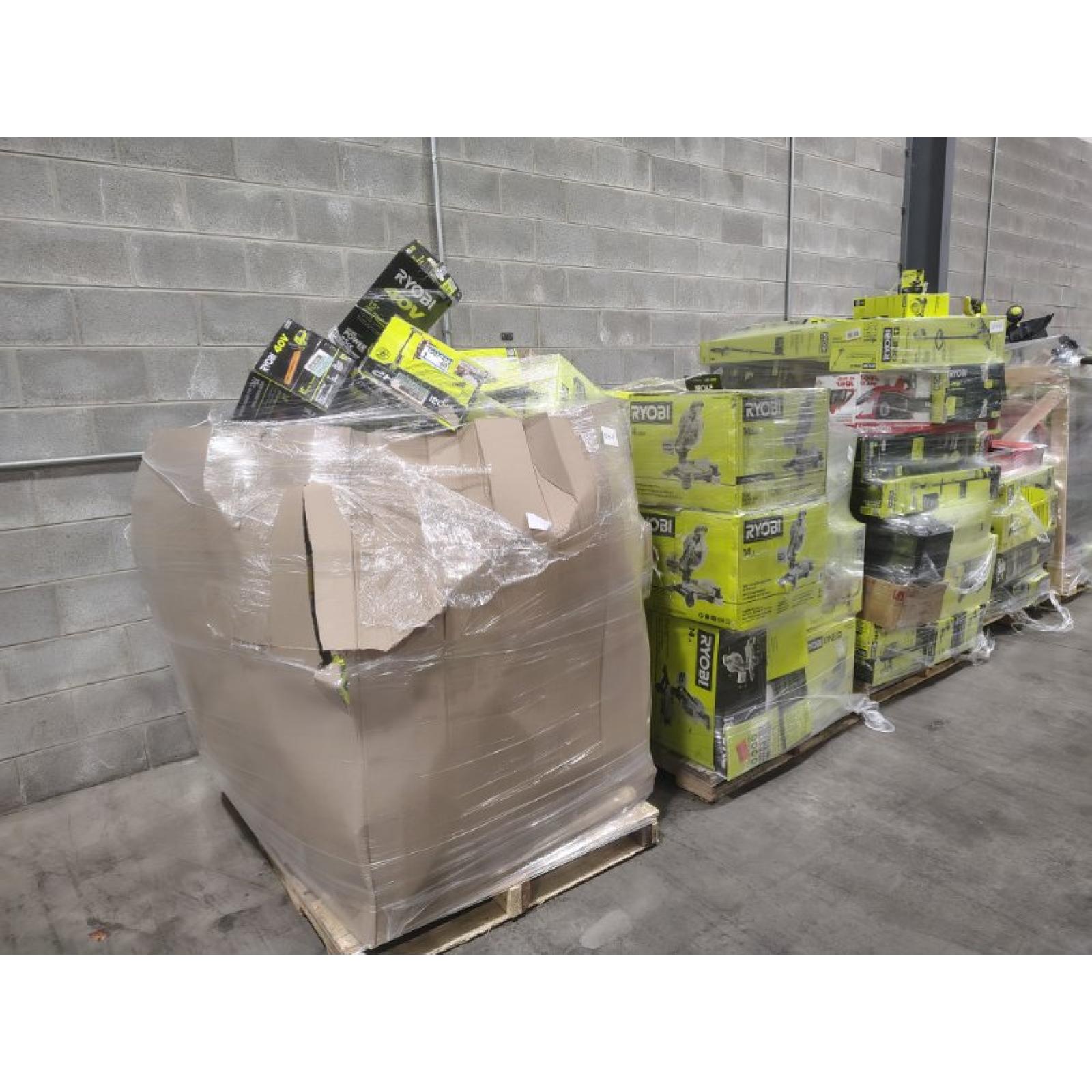 Pittston Location As-Is Power Tools Partial Truckload (13 Pallets) 8270-B