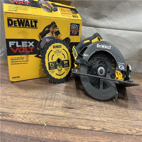 AS-IS DeWALT Flexvolt Max 7-1/4  60V Brushless Circular Saw DCS578B