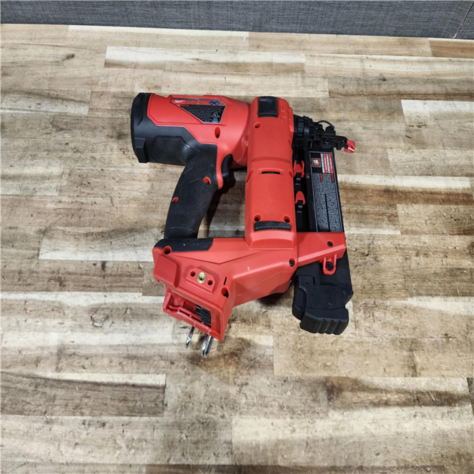 HOUSTON LOCATION - AS - IS Milwaukee FUEL 18-Volt Lithium-Ion Brushless Cordless Gen II 18-Gauge Brad Nailer (Tool-Only)