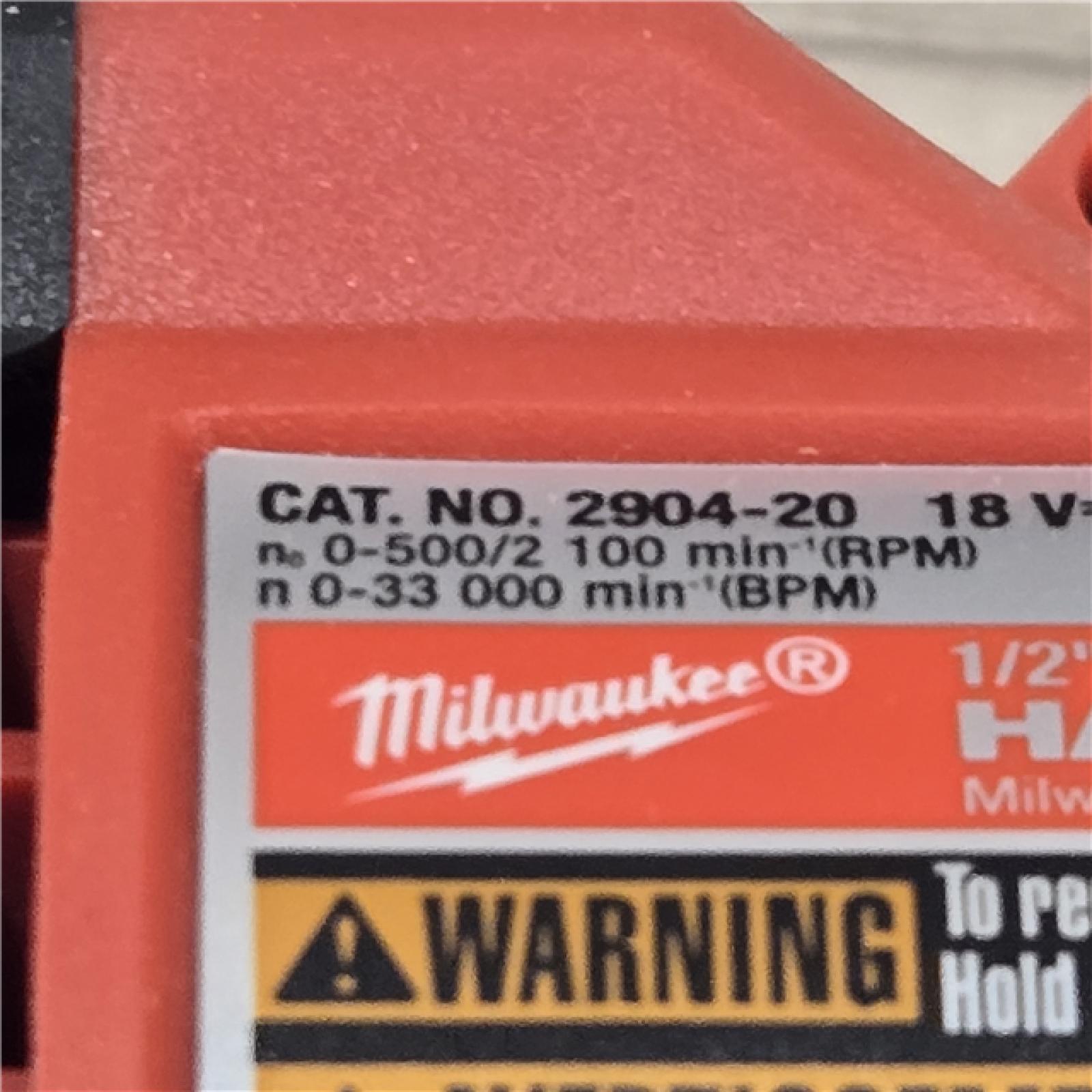 AS-IS Milwaukee 2904-20 12V 1/2  Hammer Drill/ Driver