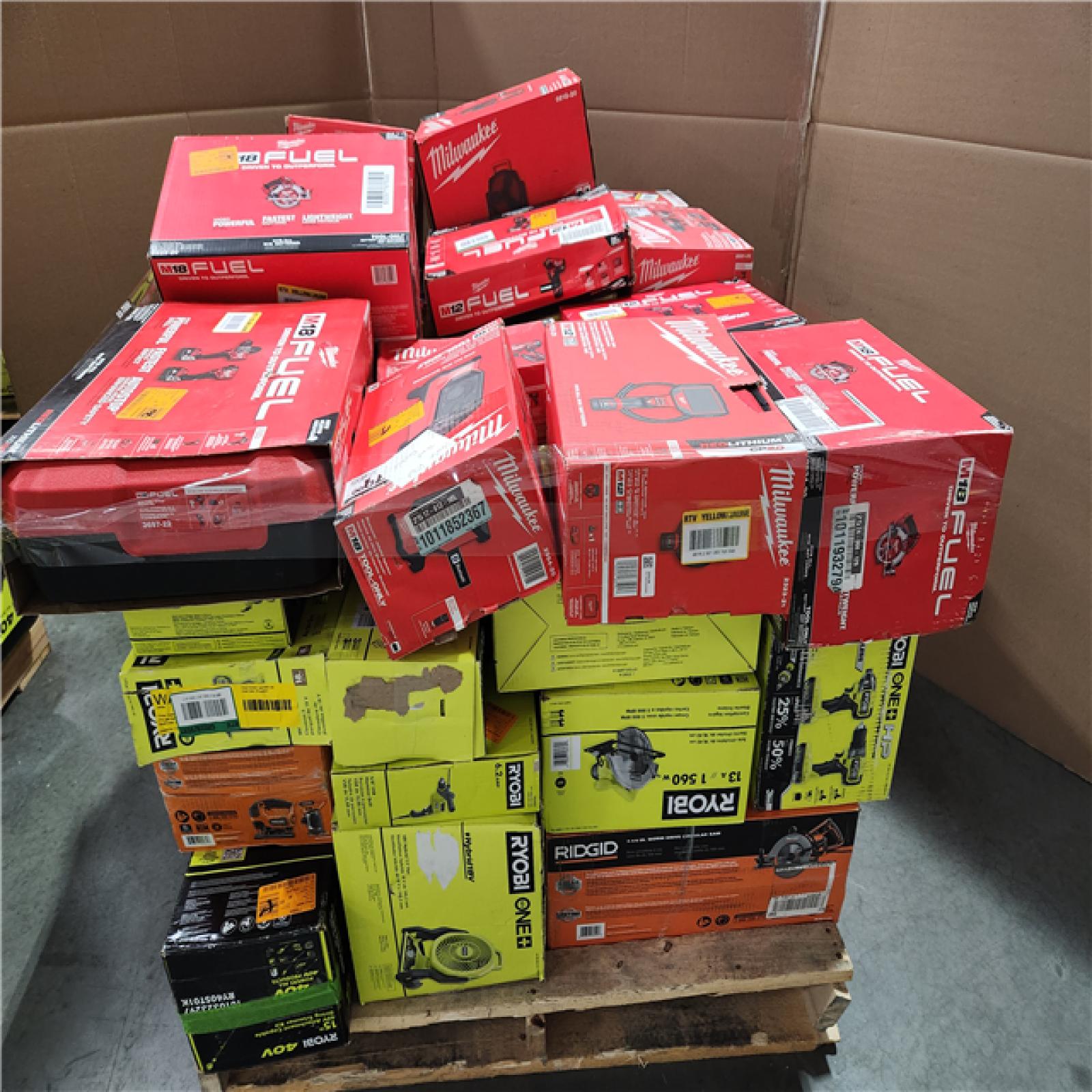 CALIFORNIA  AS-IS TOOL PALLET