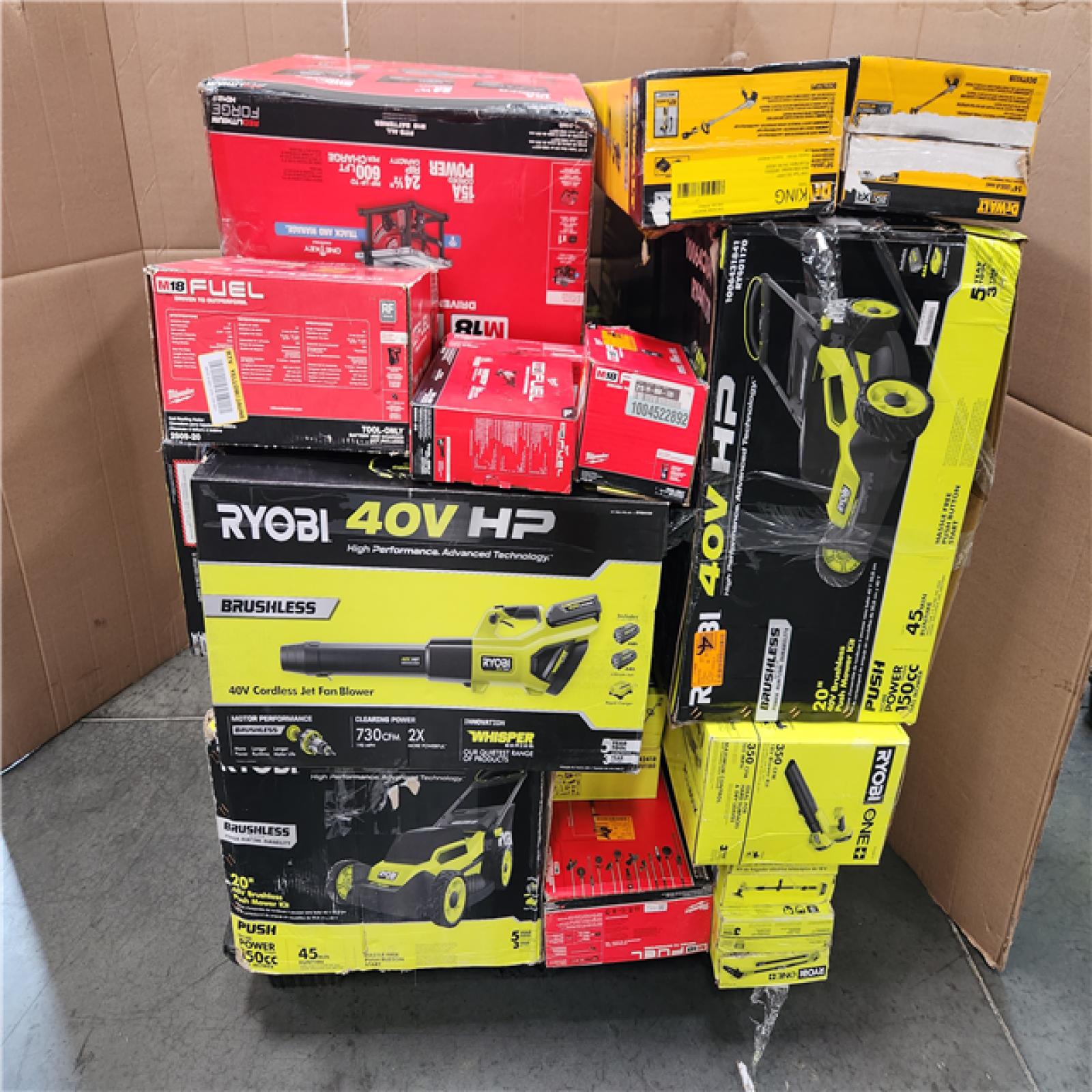 CALIFORNIA AS-IS TOOL PALLET