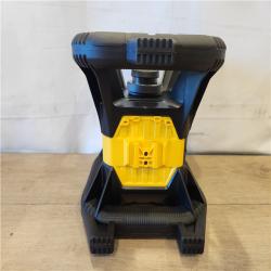 AS-IS- 20-Volt MAX Lithium-Ion 150 ft. Red Self-Leveling Rotary Laser Level with Detector  Battery 2Ah  Charger  & TSTAK Case