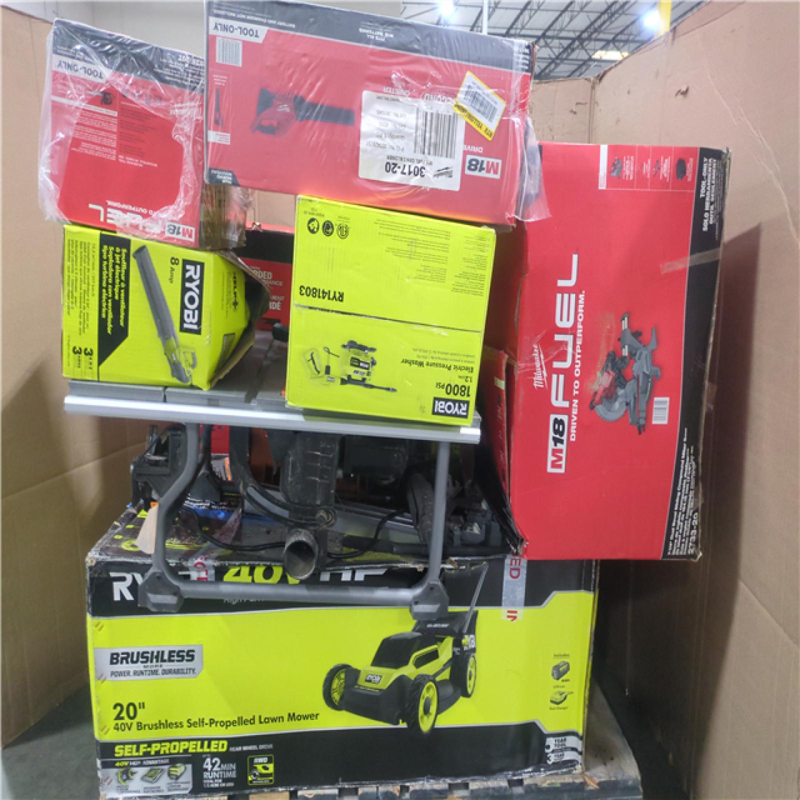 CALIFORNIA AS-IS TOOL PALLET