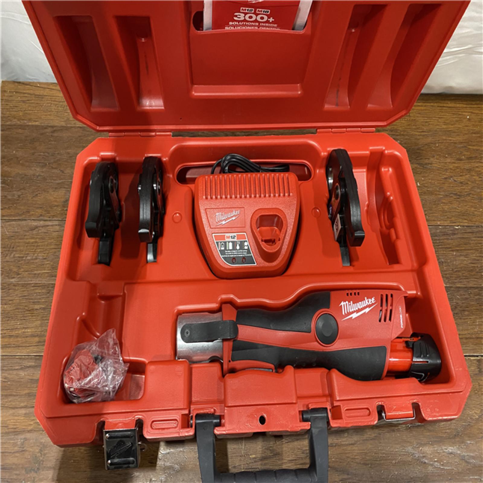 AS-IS Milwaukee 2473-22 M12 Li-Ion FORCE LOGIC Press Tool Kit New