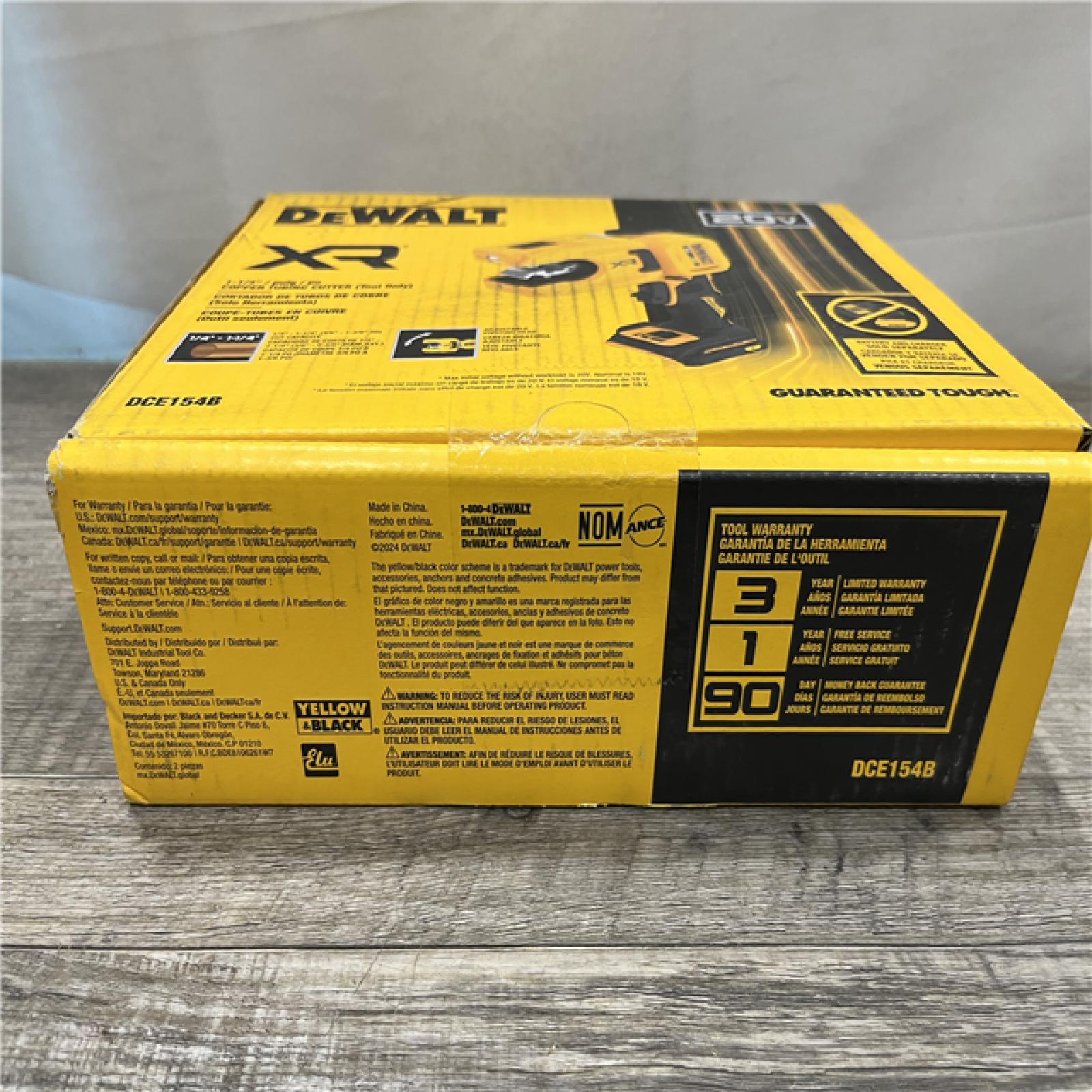 NEW - DEWALT 20-Volt MAX XR Copper Cutter (Tool Only)