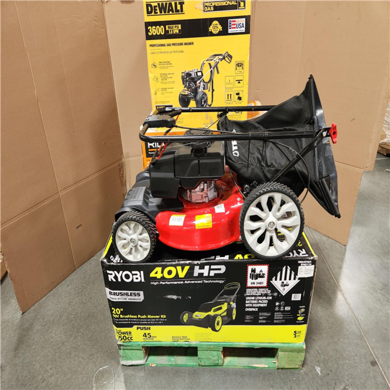 CALIFORNIA AS-IS OUTDOOR POWER EQUIPMENT