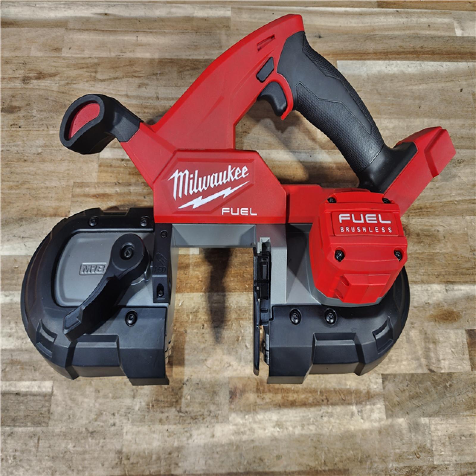HOUSTON LOCATION - AS-IS Milwaukee FUEL 18V Lithium-Ion Brushless Cordless Compact Bandsaw (Tool-Only)