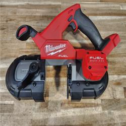 HOUSTON LOCATION - AS-IS Milwaukee FUEL 18V Lithium-Ion Brushless Cordless Compact Bandsaw (Tool-Only)