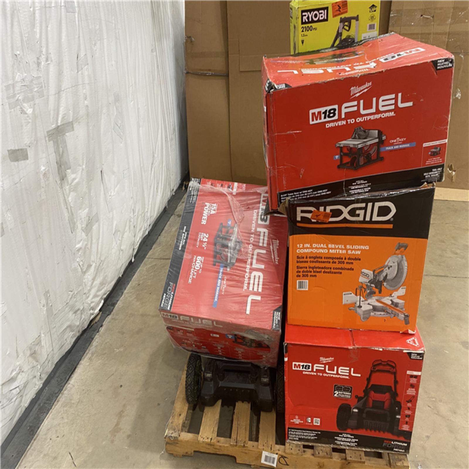 Houston Location - AS-IS Tool Pallet