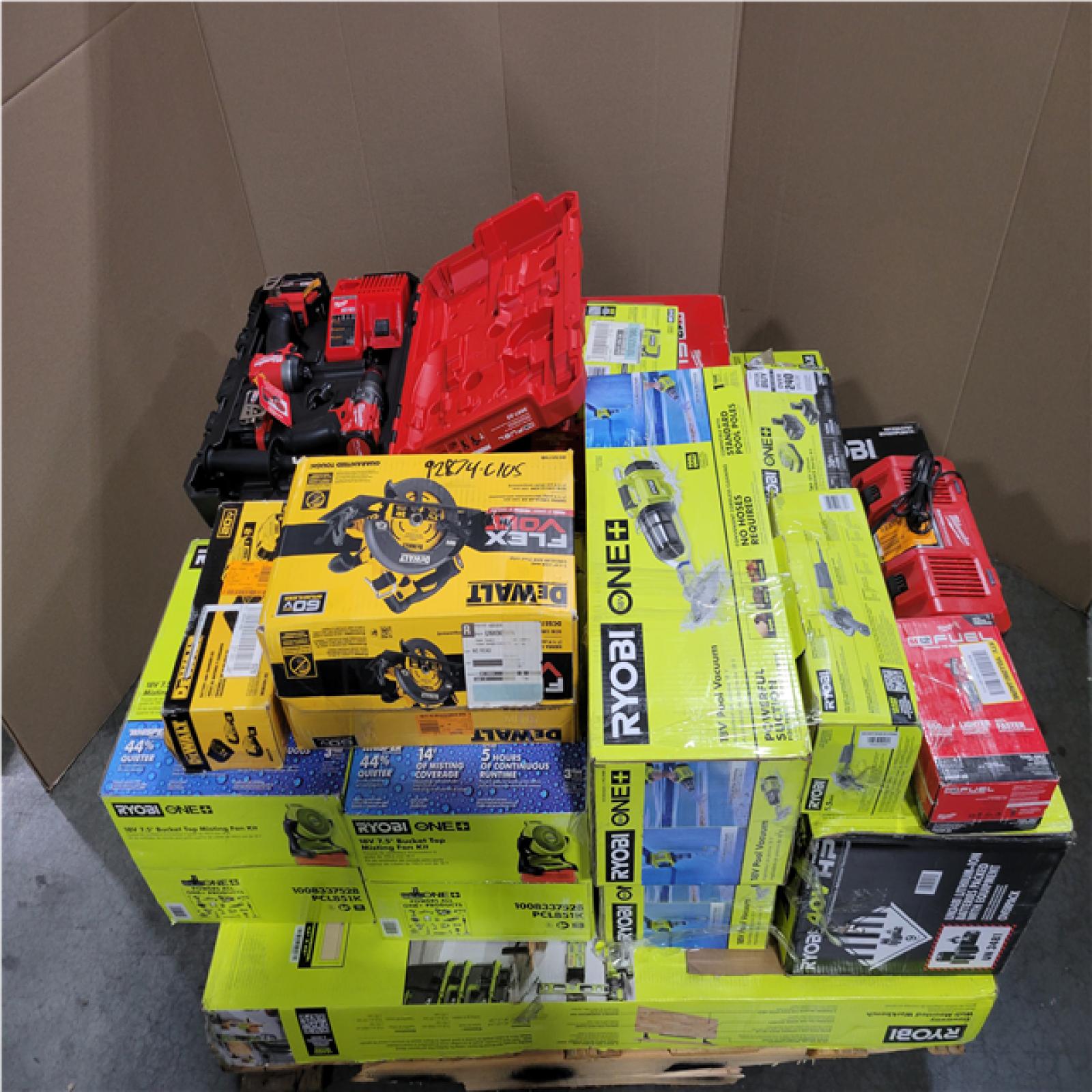 CALIFORNIA AS-IS TOOL PALLET