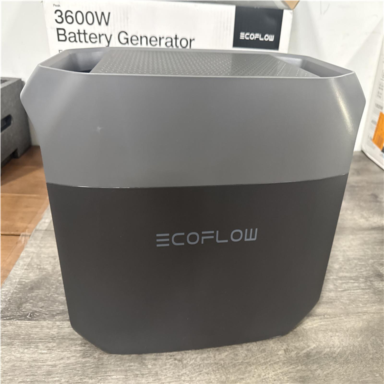 CALIFORNIA AS IS ECOFLOW DELTA 3 BATTERY GENERATOR