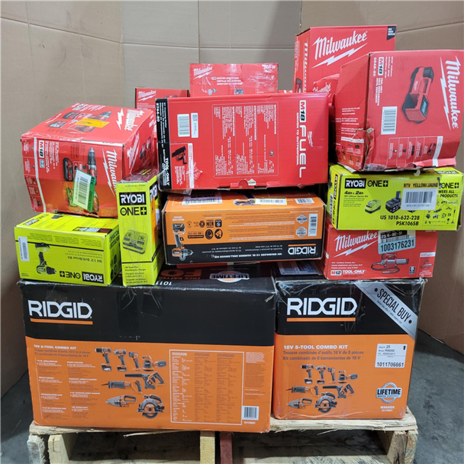 CALIFORNIA AS-IS TOOL PALLET