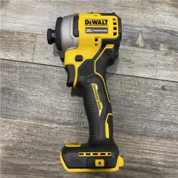 AS-IS DEWALT Atomic 20V Max Lithium-Ion Brushless Cordless Compact 1/4 in. Impact Driver Kit