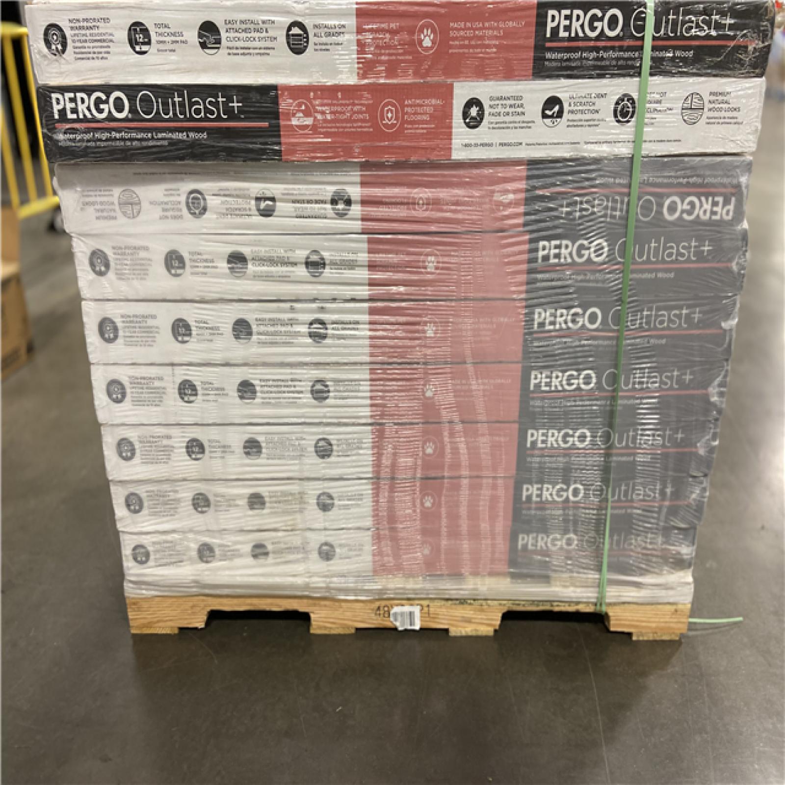 DALLAS LOCATION - Pergo Outlast+ Northern Blonde Maple 12 mm T x 5.2 in. W Waterproof Laminate Wood Flooring (13.74 sqft/case) 45 (CASES)))