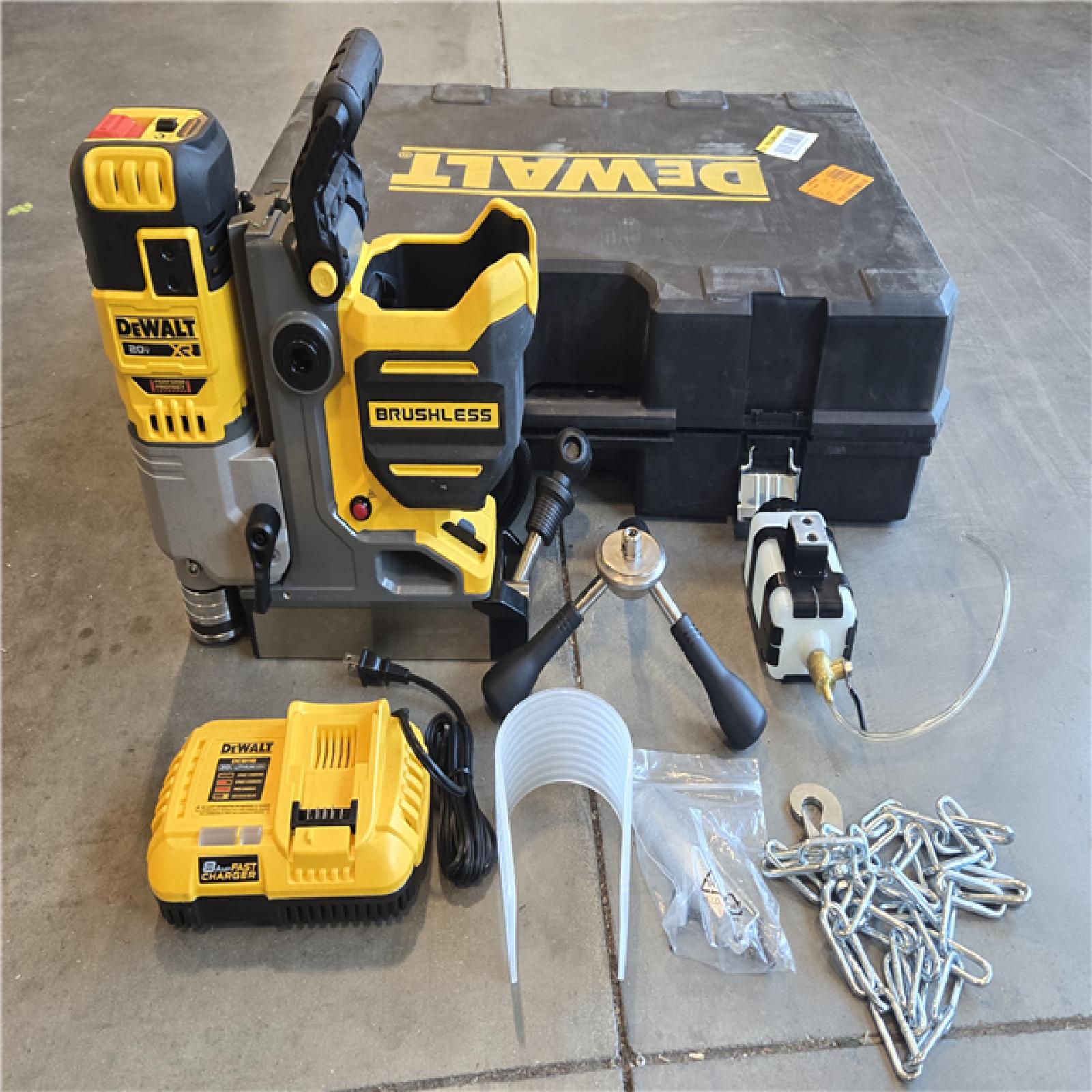 AS-IS DeWalt 20V MAX XR Cordless 5/8 in. Magnetic Drill Press Kit