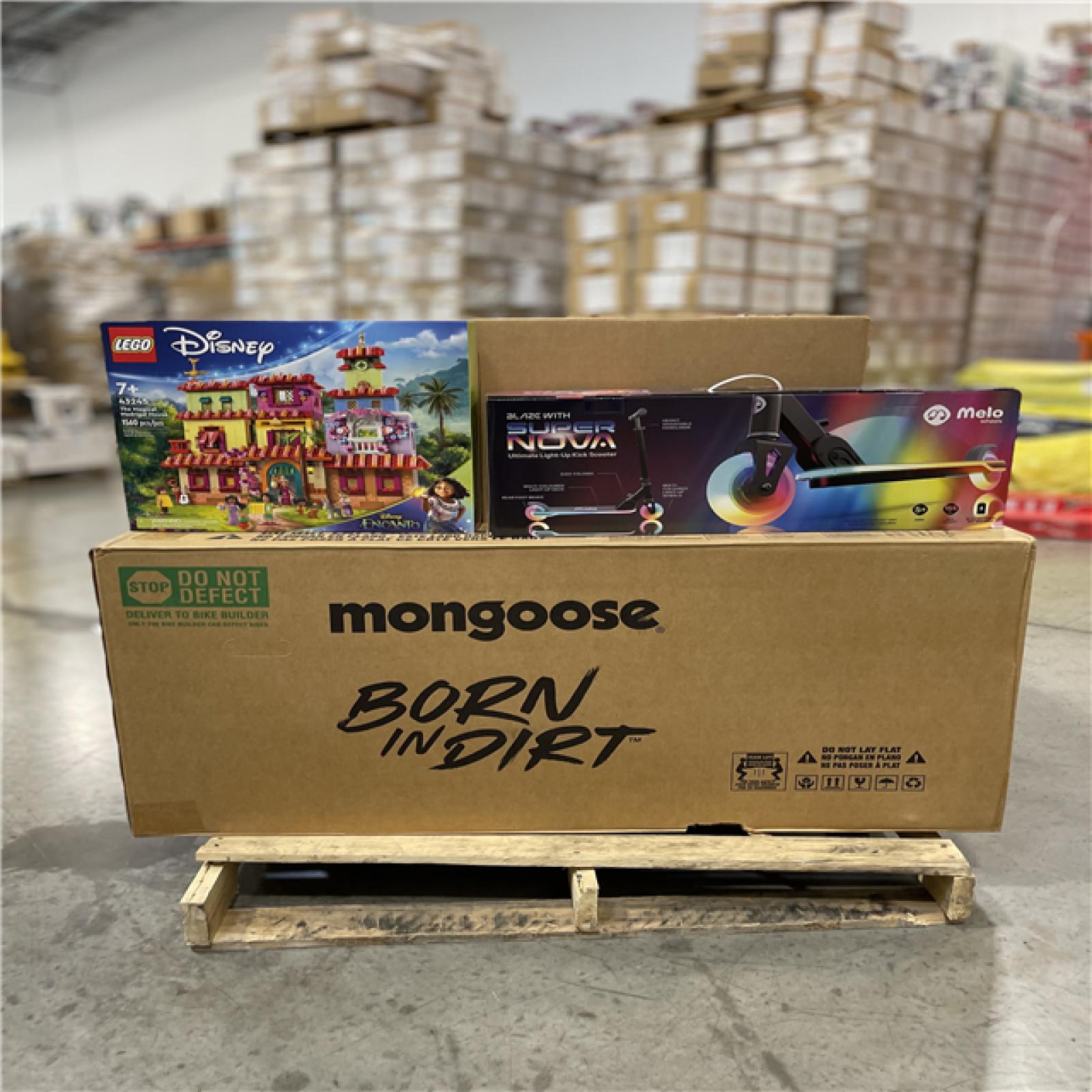 DALLAS LOCATION- NEW! MIXED BULLSEYE PALLET