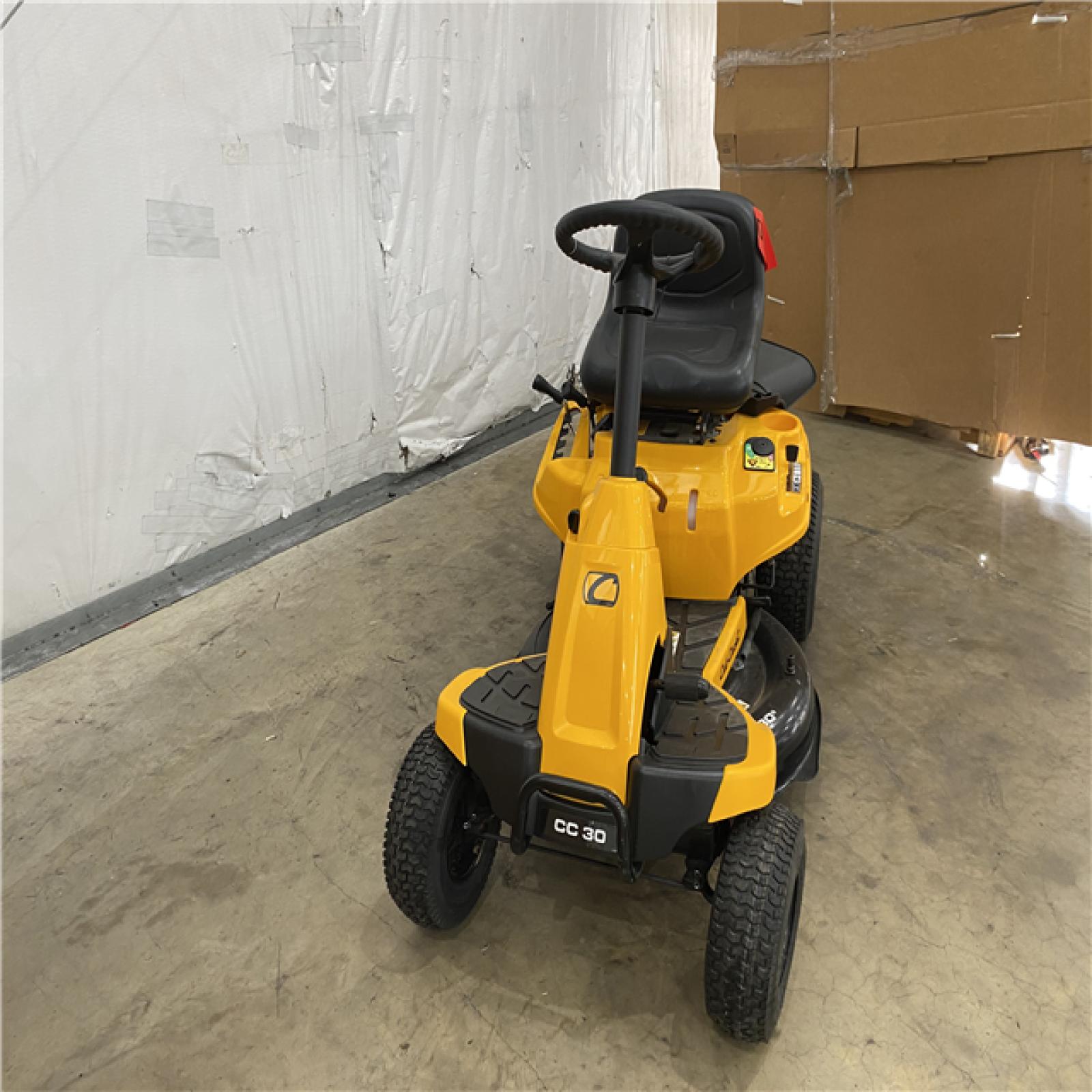 Houston Location AS IS - Cub Cadet 30in. Riding Mower