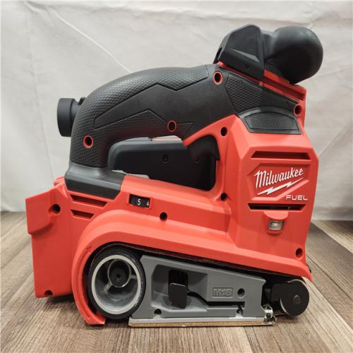 AS-IS- Milwaukee M18 FUEL 18-Volt Lithium-Ion Cordless Belt Sander (Tool-Only)