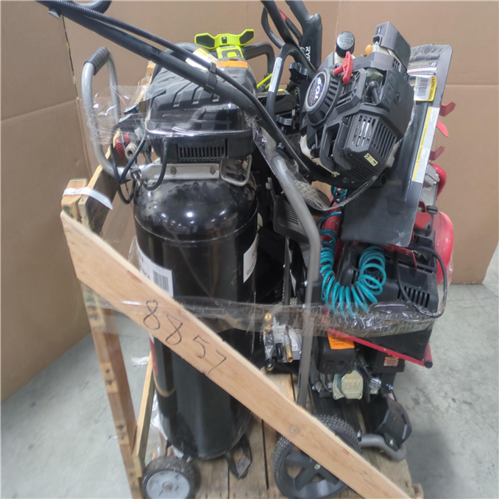 CALIFORNIA AS-IS OUTDOOR POWER EQUIPMENT