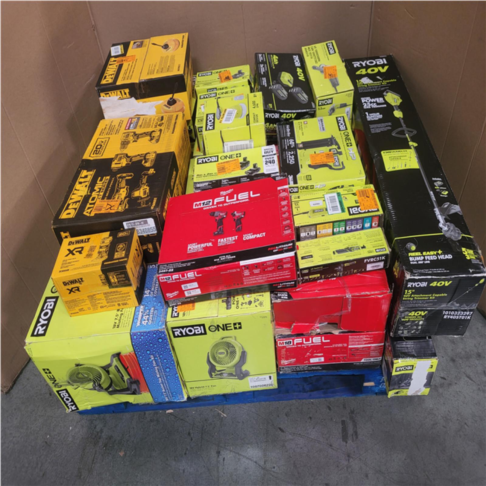 CALIFORNIA AS-IS TOOL PALLET