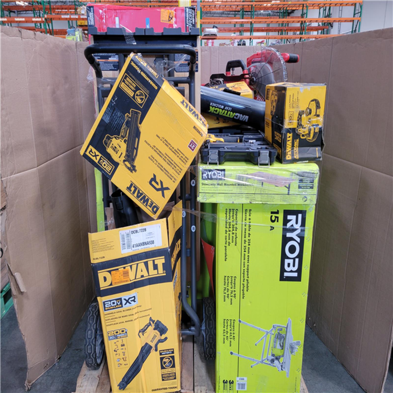 CALIFORNIA AS-IS TOOL PALLET