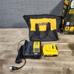 HOUSTON LOCATION - AS-IS DEWALT ATOMIC 20V MAX Lithium Ion Cordless 23 Gauge Pin Nailer Kit with 2.0Ah Battery and Charger
