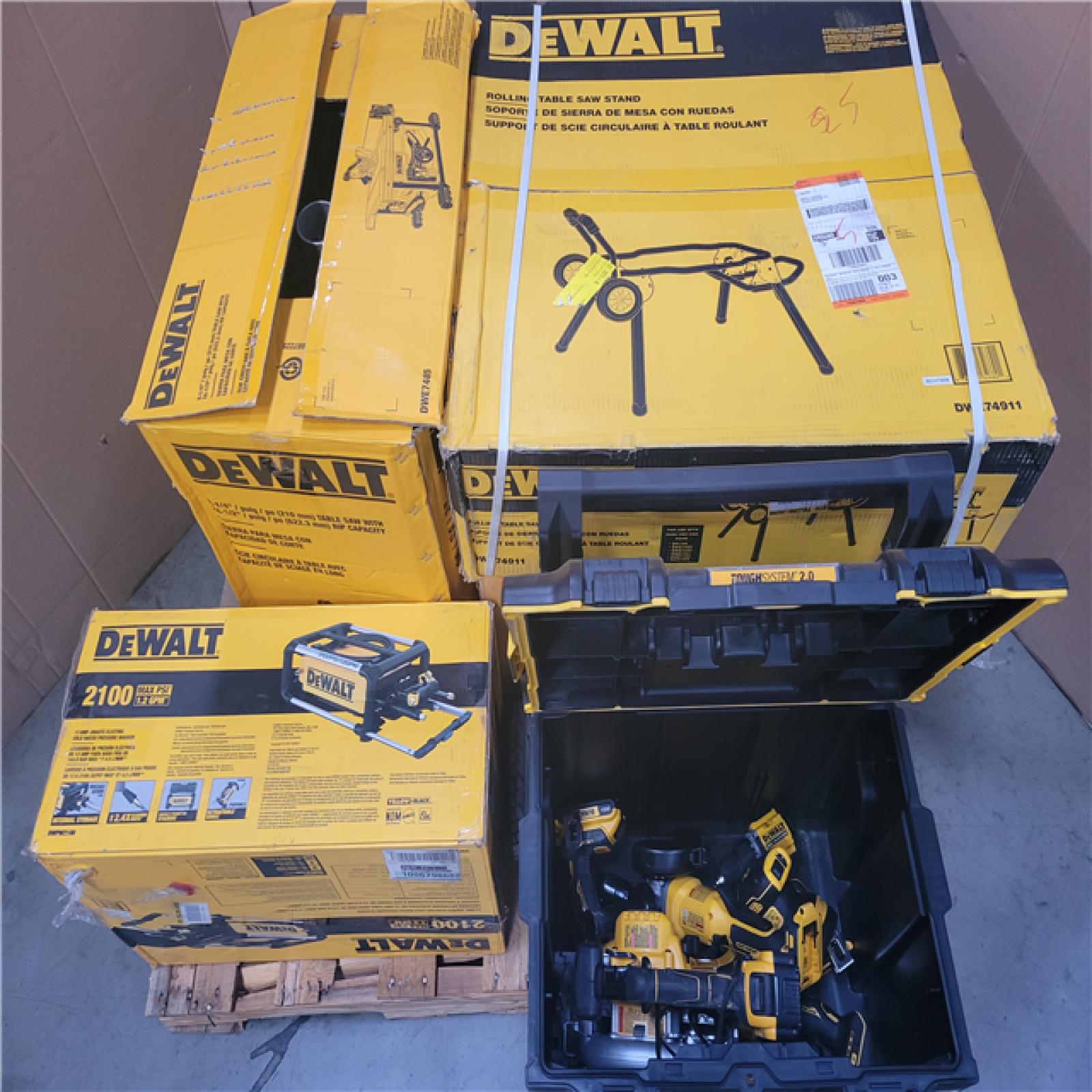 CALIFORNIA AS-IS TOOL PALLET