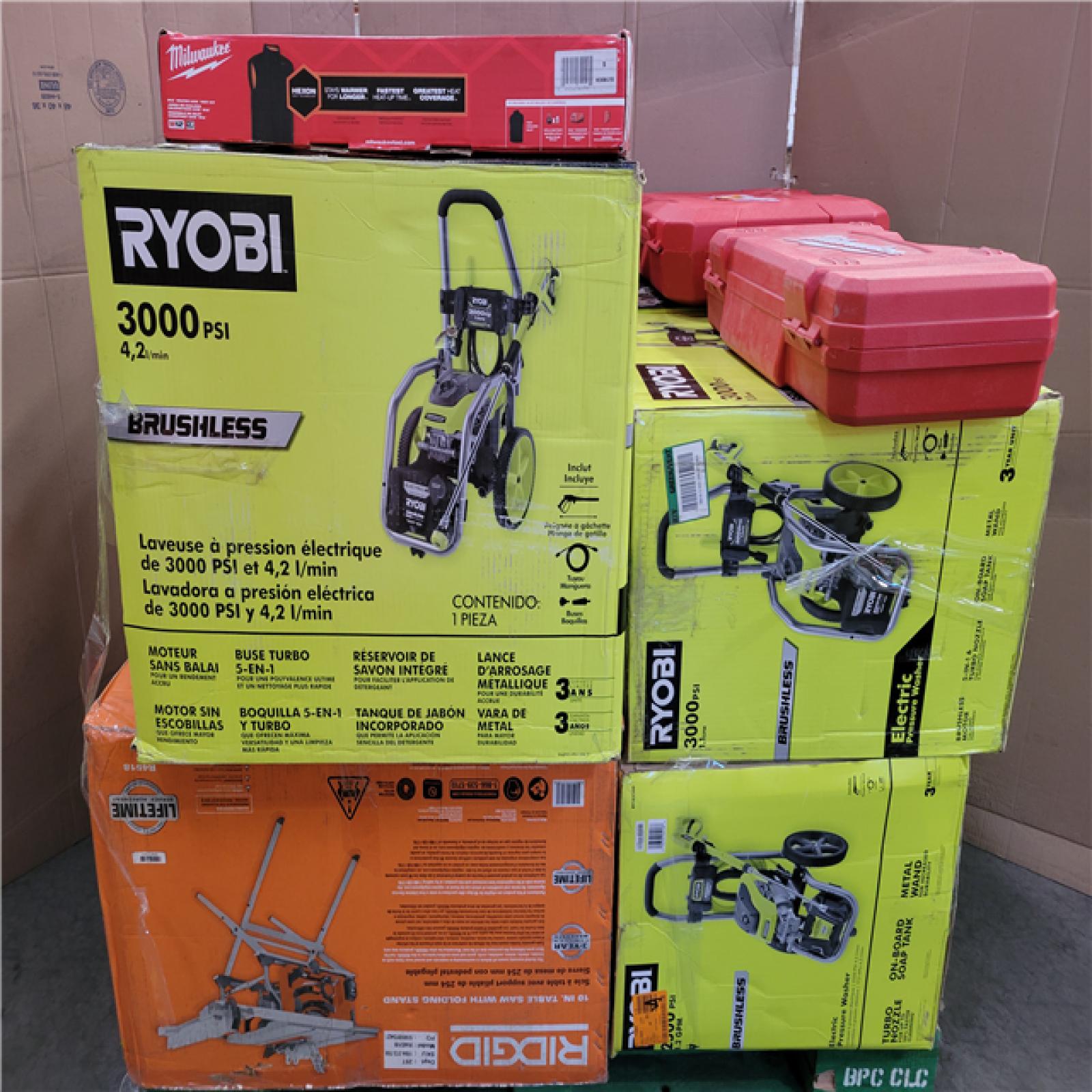 CALIFORNIA AS-IS TOOL PALLET