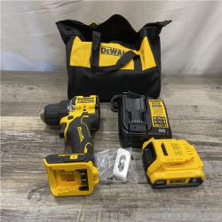 AS-IS DEWALT Atomic 20V Lithium-Ion Cordless Compact 1/2 in. Drill/Driver Kit