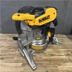 Houston Location AS-IS DeWalt 15 Amp Corded 12 in. Compound Double Bevel Miter Saw