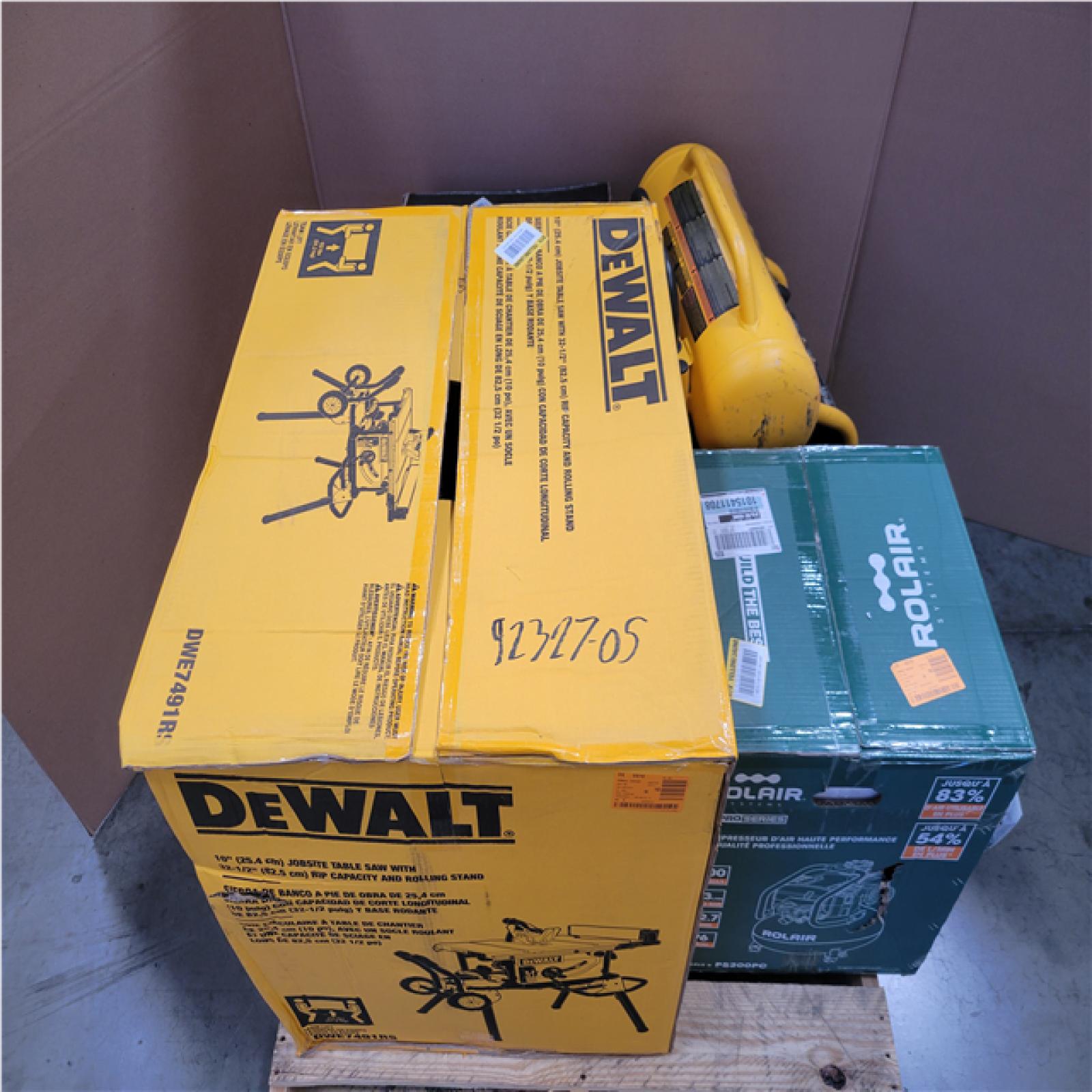 CALIFORNIA AS-IS OUTDOOR POWER EQUIPMENT