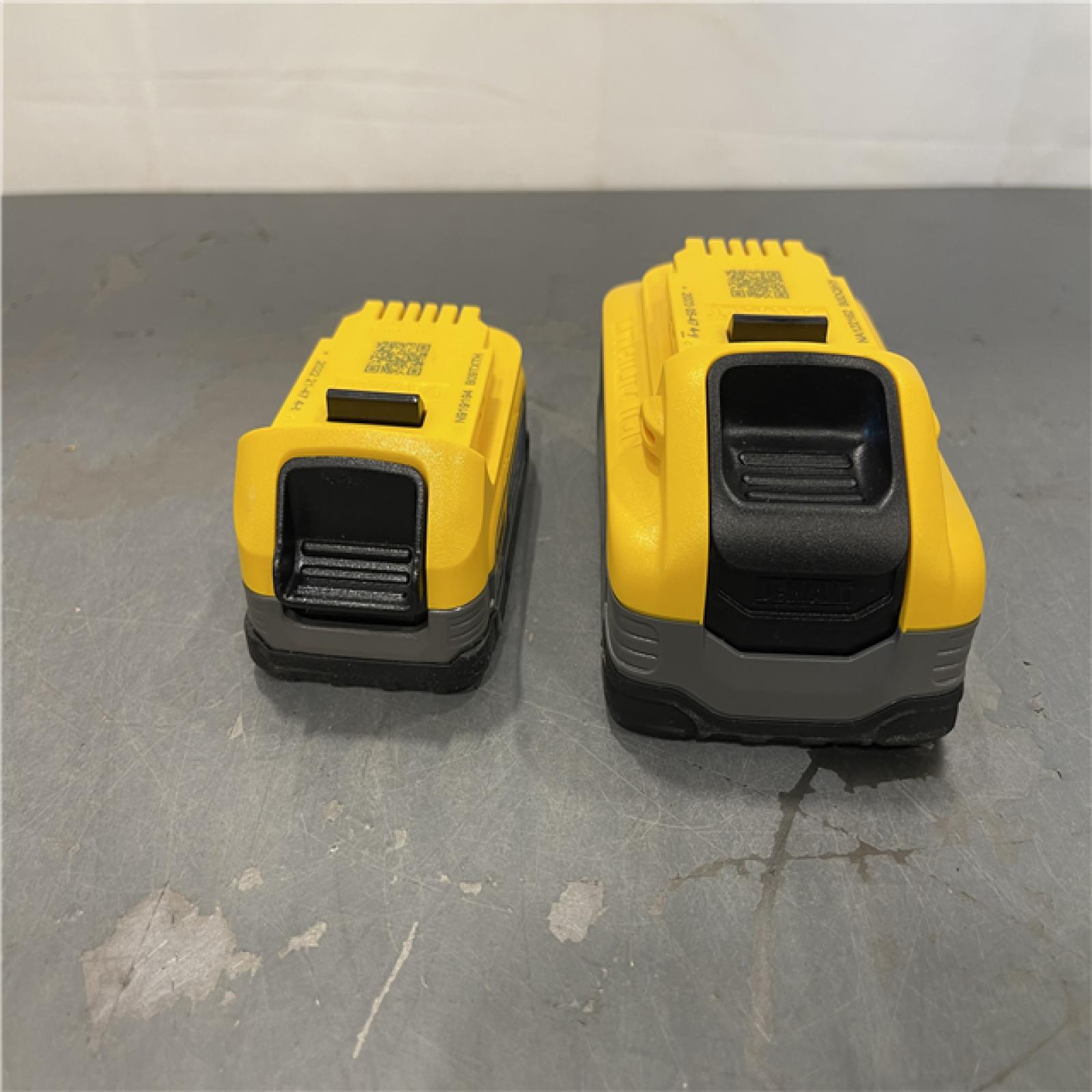 AS-IS - Dewalt 20V MAX POWERSTACK Lithium-Ion Batteries and Charger Starter Kit