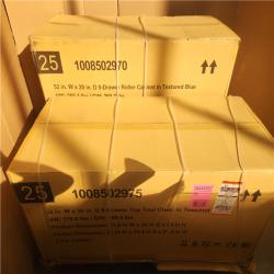 Phoenix NEW Husky Heavy-Duty 52 in. W 15-Drawer Matte Blue Steel Rolling Tool Chest Combo (SEALED)