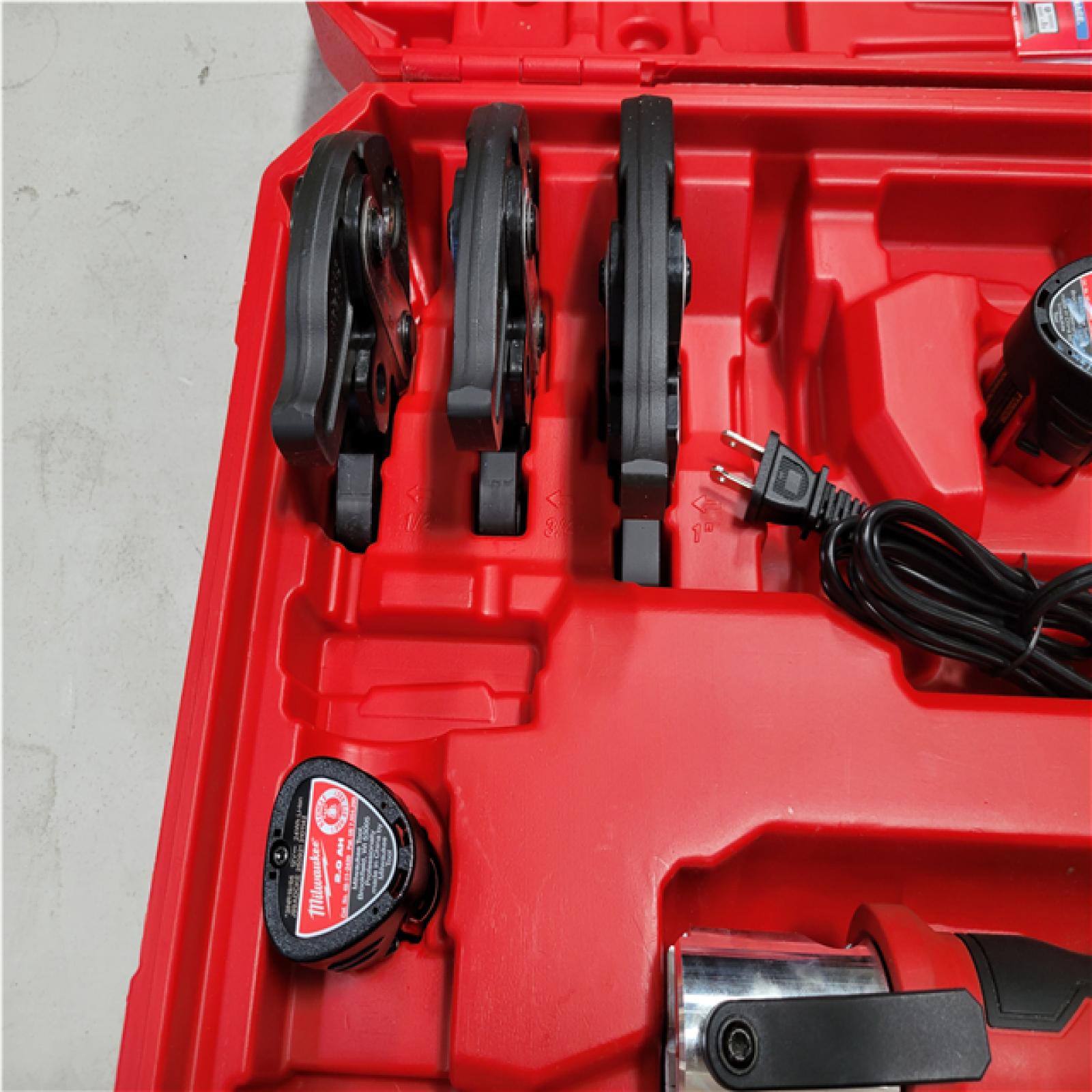 CALIFORNIA AS-IS MILWAUKEE M12 FORCE LOGIC PRESS TOOL