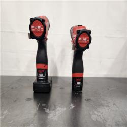 AS-IS- Milwaukee 3497-22 12V Brushless Hammer Drill and Impact Driver Combo Kit