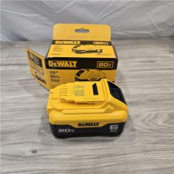 AS-IS DeWalt 20V MAX DCB206 6 Ah Lithium-Ion Battery Pack 1 Pc