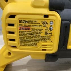 AS-IS DEWALT FLEXVOLT 60V MAX Cordless Brushless Reciprocating Saw (Tool Only)
