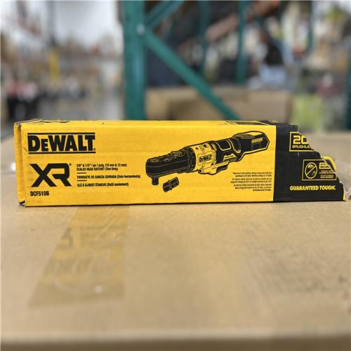 NEW! - DEWALT 20-Volt Cordless 3/8 in. to 1/2 in. Ratchet (Tool-Only)