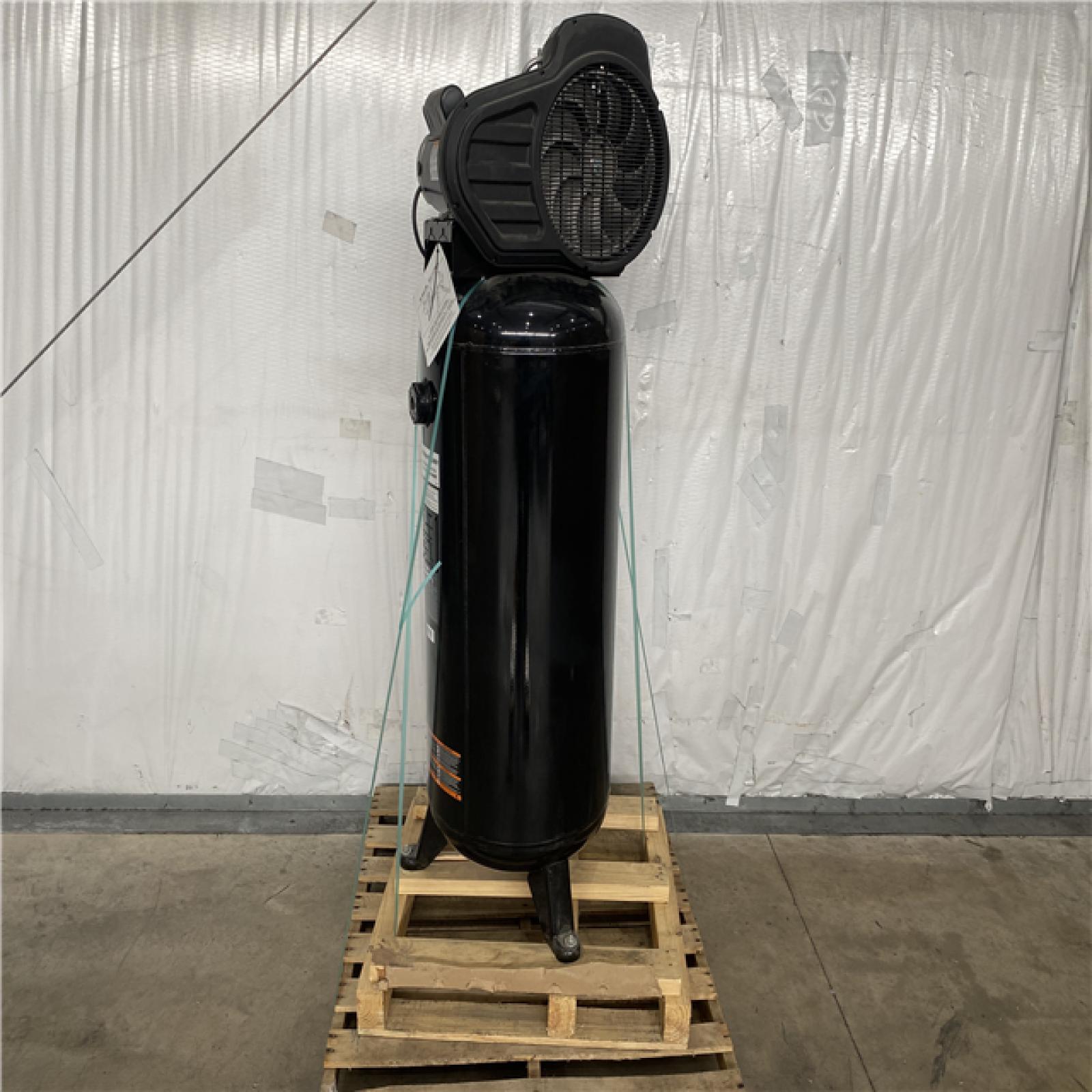 Houston Location AS IS - Outdoor Power Equipment HUSKY 60-Gallon Stationary Air Compressor