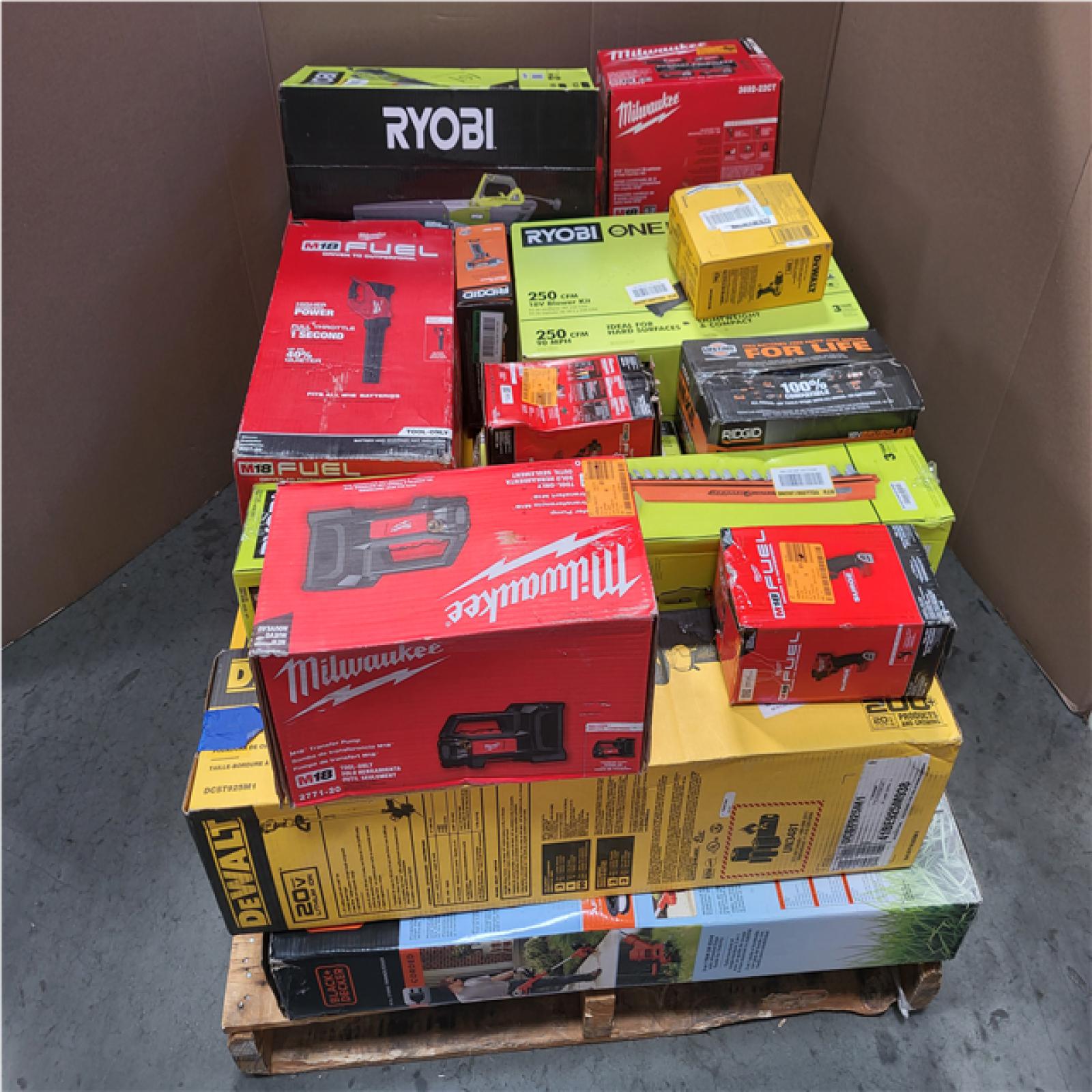 CALIFORNIA AS-IS TOOL PALLET