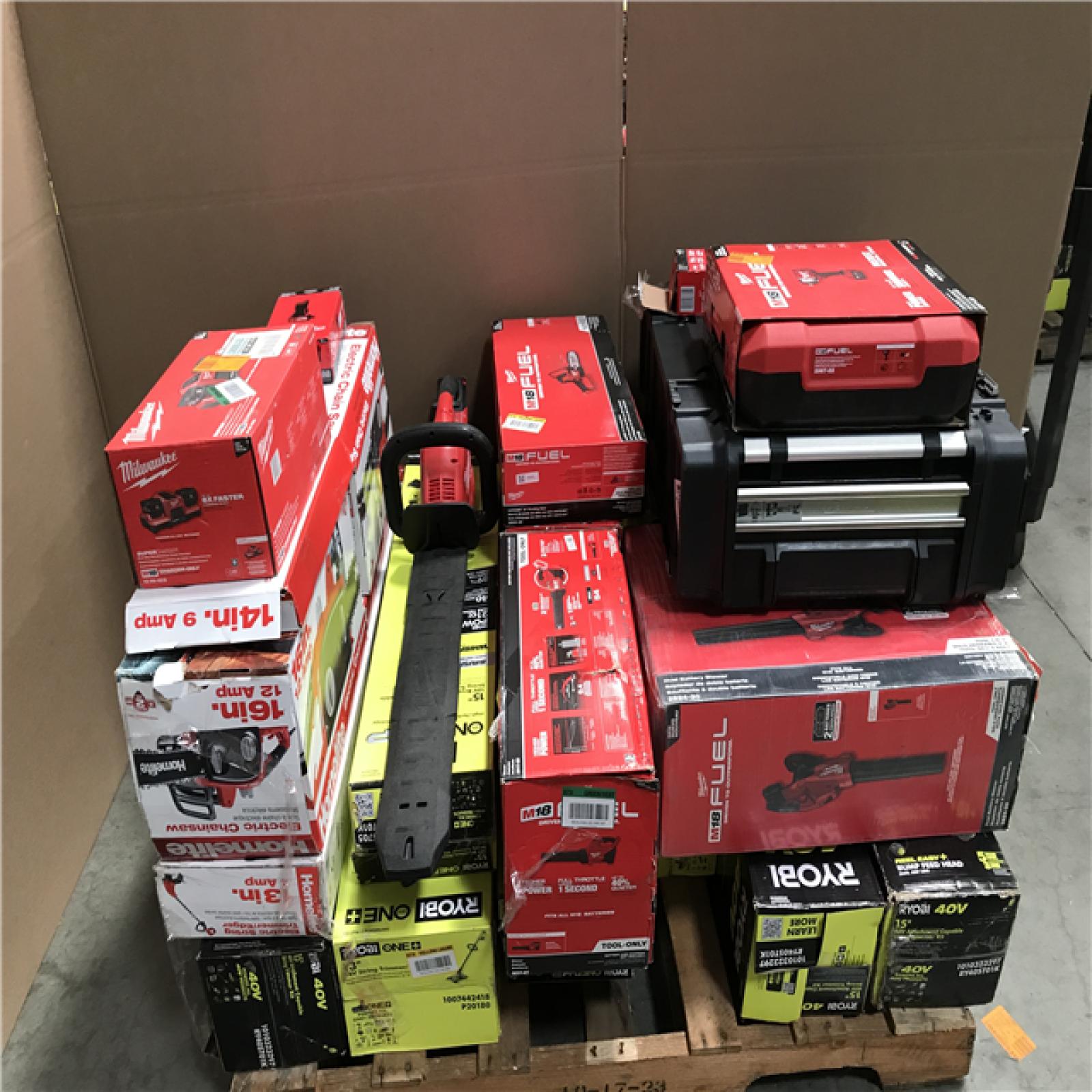 CALIFORNIA AS-IS TOOL PALLET