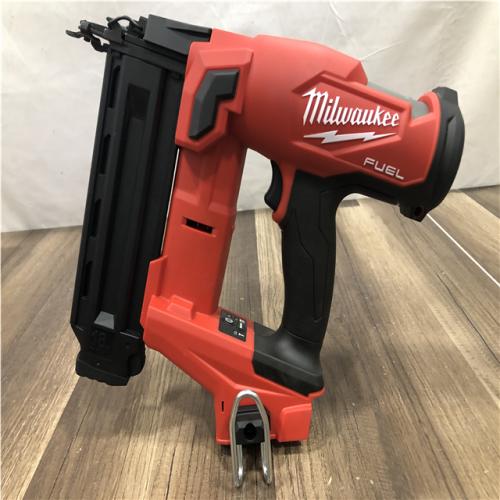 AS-IS  Milwaukee FUEL 18-Volt Lithium-Ion Brushless Cordless Gen II 18-Gauge Brad Nailer (Tool-Only)