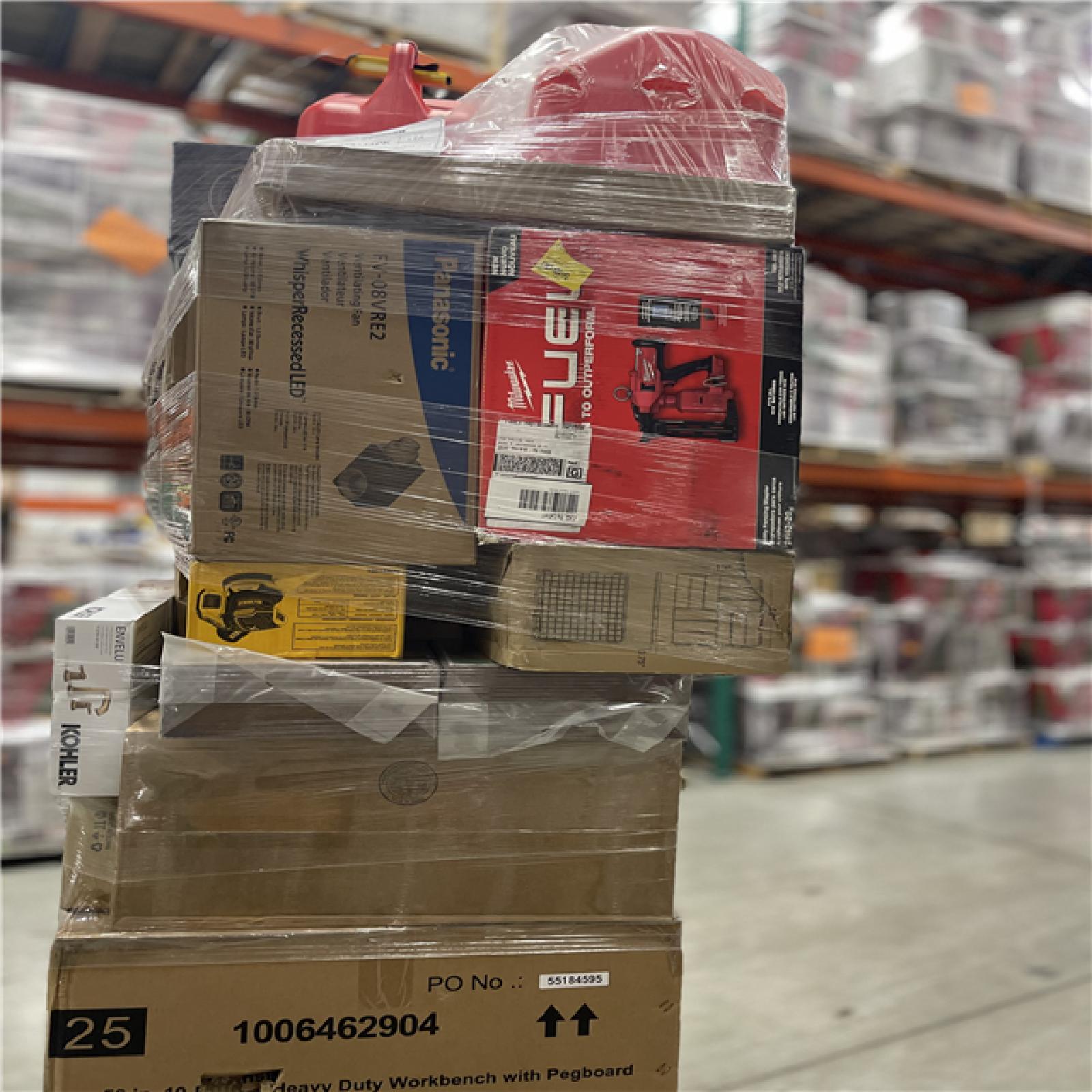 DALLAS LOCATION- AS-IS HOME IMPROVEMENT PALLET