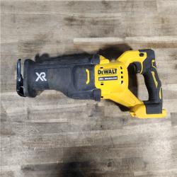 HOUSTON LOCATION - AS-IS DEWALT 20V MAX XR BRUSHLESS RECIPROCATING SAW with POWER DETECT W/ BATTERY & CHARGER