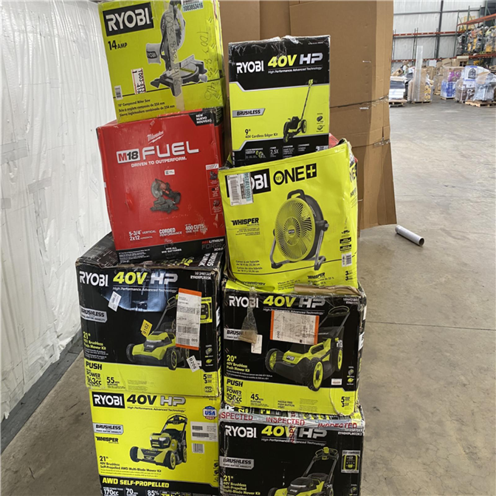 Houston Location AS IS - Tool Pallet